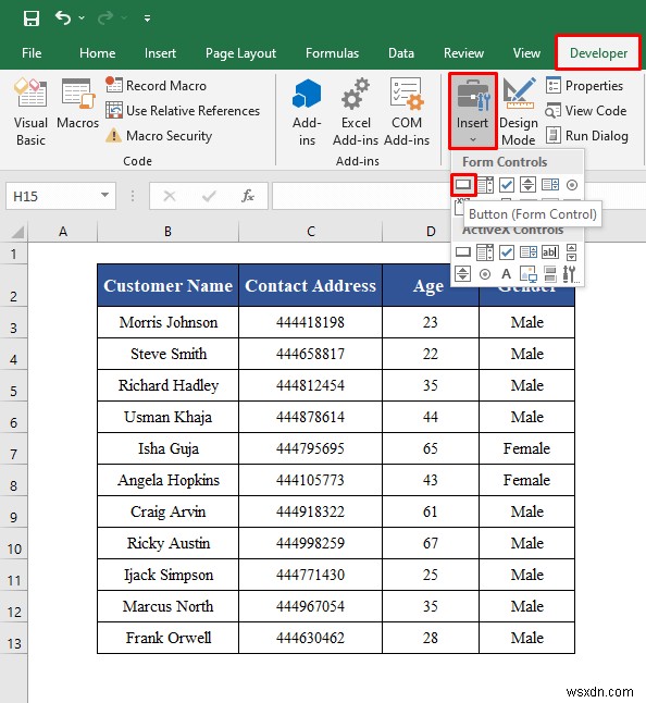 Excel VBA में डेटा एंट्री फॉर्म कैसे बनाएं (आसान चरणों के साथ)