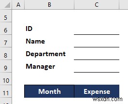 Excel में मासिक व्यय रिपोर्ट कैसे बनाएं (त्वरित चरणों के साथ)