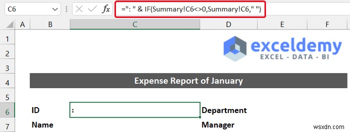 Excel में मासिक व्यय रिपोर्ट कैसे बनाएं (त्वरित चरणों के साथ)