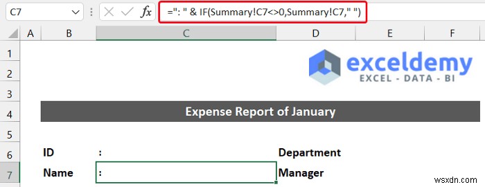 Excel में मासिक व्यय रिपोर्ट कैसे बनाएं (त्वरित चरणों के साथ)