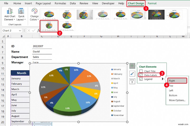 Excel में मासिक व्यय रिपोर्ट कैसे बनाएं (त्वरित चरणों के साथ)