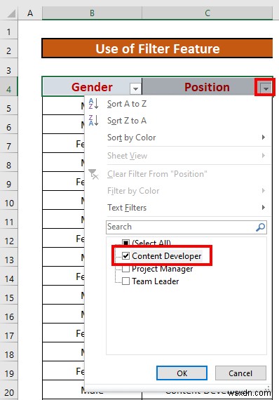 Excel में टेक्स्ट डेटा का विश्लेषण कैसे करें (5 उपयुक्त तरीके)