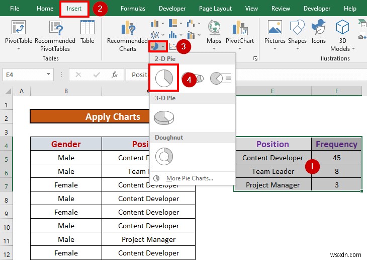Excel में टेक्स्ट डेटा का विश्लेषण कैसे करें (5 उपयुक्त तरीके)