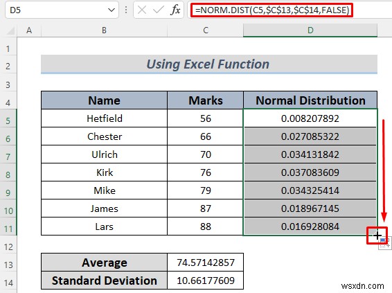 एक्सेल में डेटा को सामान्य वितरण में कैसे बदलें (2 आसान तरीके)