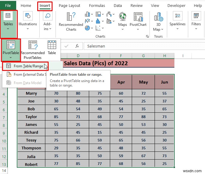 Excel में बिक्री डेटा का विश्लेषण कैसे करें (10 आसान तरीके)