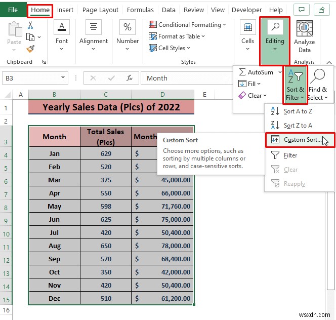 Excel में बिक्री डेटा का विश्लेषण कैसे करें (10 आसान तरीके)