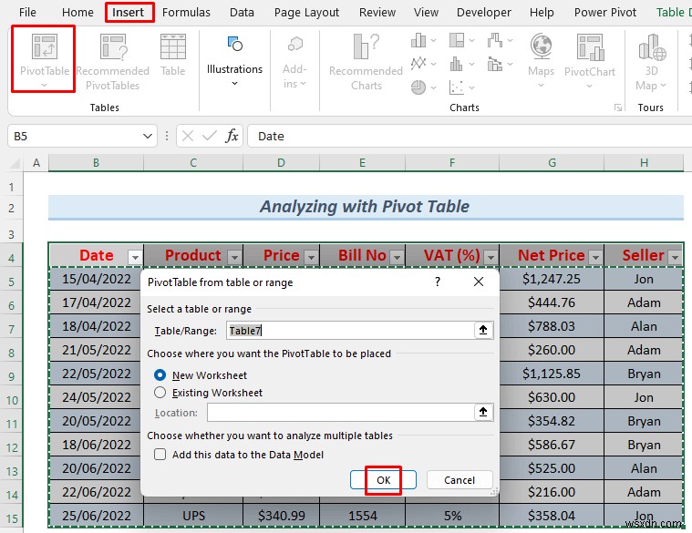 Excel में बड़े डेटा सेट का विश्लेषण कैसे करें (6 प्रभावी तरीके)