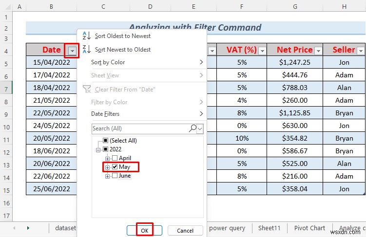 Excel में बड़े डेटा सेट का विश्लेषण कैसे करें (6 प्रभावी तरीके)