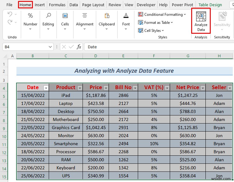 Excel में बड़े डेटा सेट का विश्लेषण कैसे करें (6 प्रभावी तरीके)