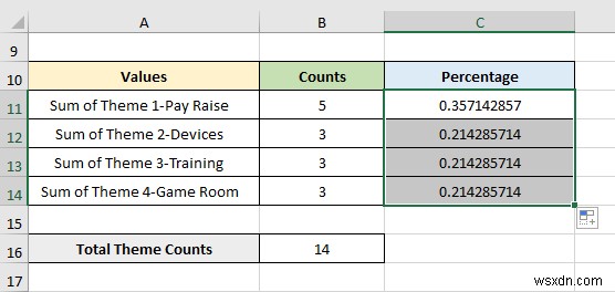 Excel में प्रश्नावली से गुणात्मक डेटा का विश्लेषण कैसे करें