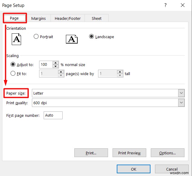 Excel में प्रिंटिंग के लिए पेज साइज कैसे एडजस्ट करें (6 क्विक ट्रिक्स)