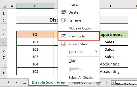 Excel में कॉलम कैसे सीमित करें (3 त्वरित तरीके)