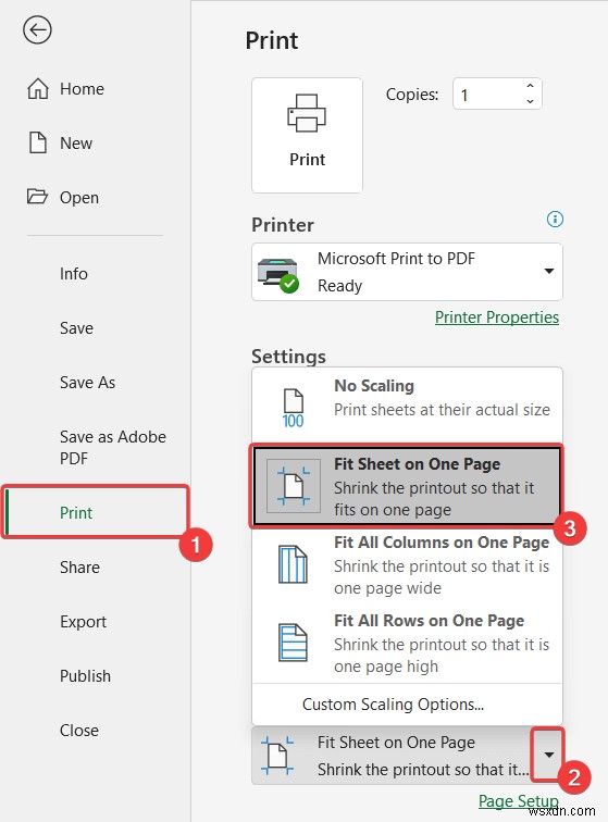 Excel में एक पेज पर सभी कॉलम कैसे फ़िट करें (5 आसान तरीके)