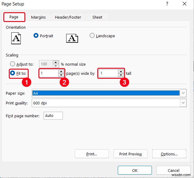 Excel में एक पेज पर सभी कॉलम कैसे फ़िट करें (5 आसान तरीके)