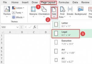 Excel में लीगल पेपर साइज कैसे जोड़ें