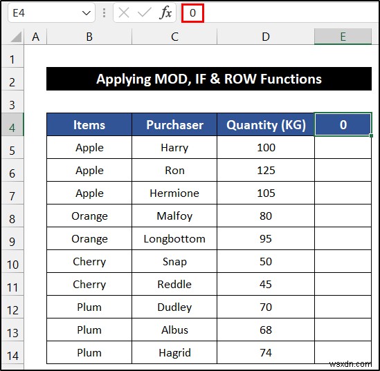 Excel में समूह के आधार पर पंक्ति का रंग वैकल्पिक कैसे करें (6 तरीके)