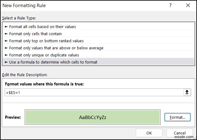 Excel में समूह के आधार पर पंक्ति का रंग वैकल्पिक कैसे करें (6 तरीके)