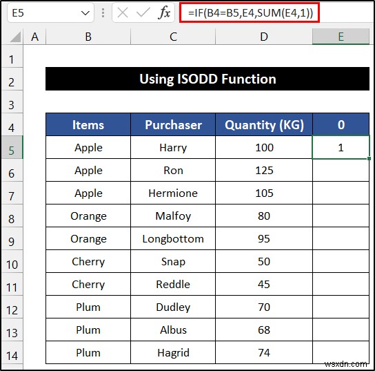 Excel में समूह के आधार पर पंक्ति का रंग वैकल्पिक कैसे करें (6 तरीके)