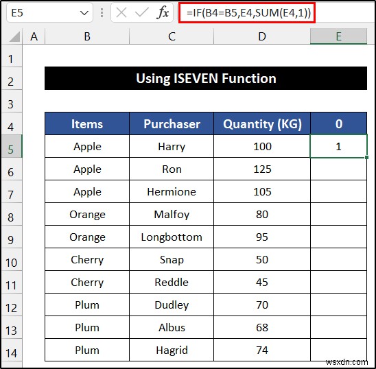 Excel में समूह के आधार पर पंक्ति का रंग वैकल्पिक कैसे करें (6 तरीके)