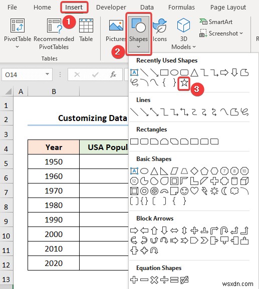 Excel में डेटा मार्कर कैसे जोड़ें (2 आसान उदाहरण)