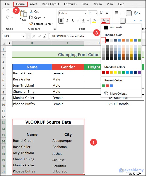 Excel में VLOOKUP सोर्स डेटा कैसे छिपाएं (5 आसान तरीके)