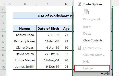 Excel में गोपनीय डेटा कैसे छिपाएं (5 आसान तरीके)