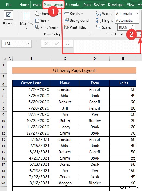 Excel में पेज को कैसे फिट करें (3 आसान तरीके)