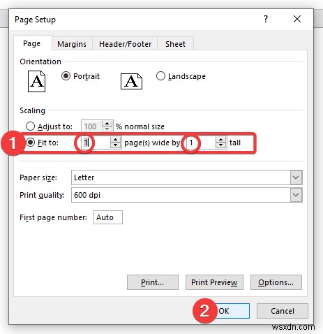 Excel में पेज को कैसे फिट करें (3 आसान तरीके)