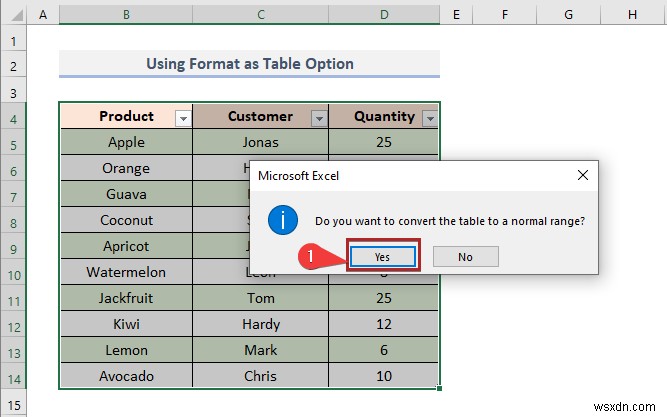 Excel में सेल वैल्यू के आधार पर वैकल्पिक पंक्ति को कैसे रंगें