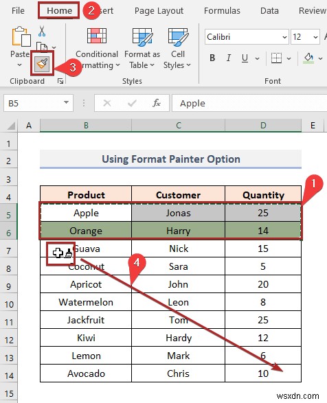 Excel में सेल वैल्यू के आधार पर वैकल्पिक पंक्ति को कैसे रंगें