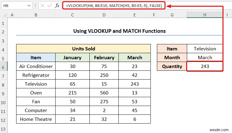 Excel में VLOOKUP का उपयोग करके डेटा कैसे मैप करें (4 त्वरित तरीके)