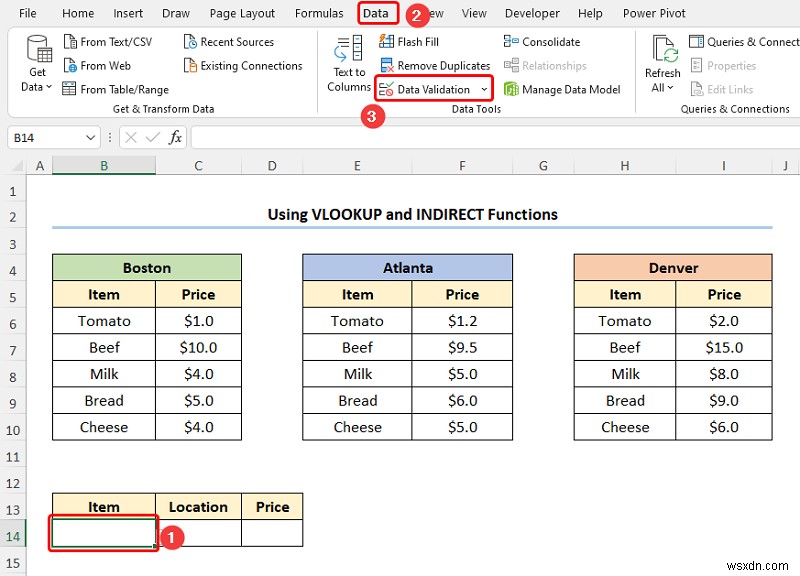 Excel में VLOOKUP का उपयोग करके डेटा कैसे मैप करें (4 त्वरित तरीके)