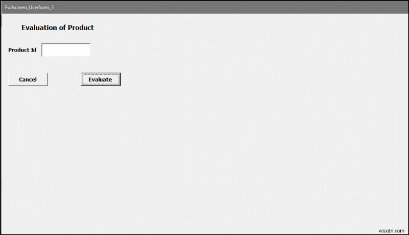 Excel VBA:फुल स्क्रीन में यूजरफॉर्म दिखाएं (4 आसान तरीके)