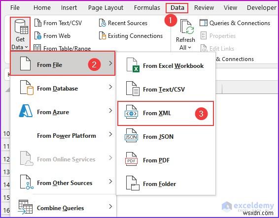 एक्सेल में इनकम टैक्स के लिए XML फाइल कैसे खोलें (2 आसान तरीके)