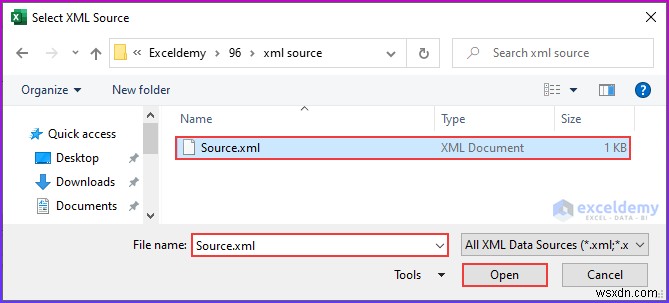 एक्सेल में इनकम टैक्स के लिए XML फाइल कैसे खोलें (2 आसान तरीके)