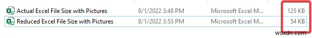 चित्रों के साथ एक्सेल फ़ाइल का आकार कैसे कम करें (2 आसान तरीके)