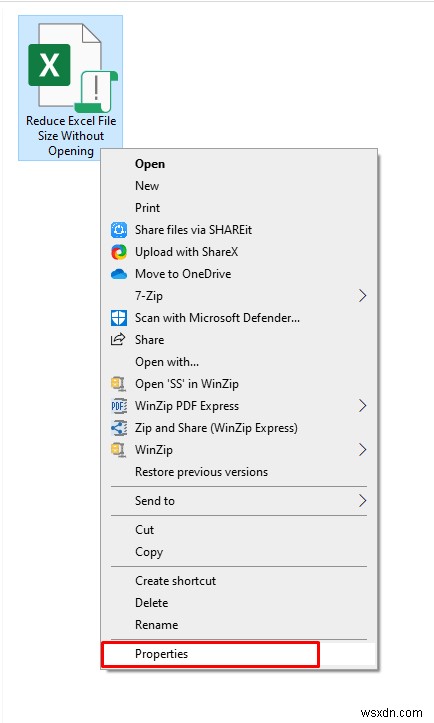 बिना खोले एक्सेल फ़ाइल का आकार कैसे कम करें (आसान चरणों के साथ)