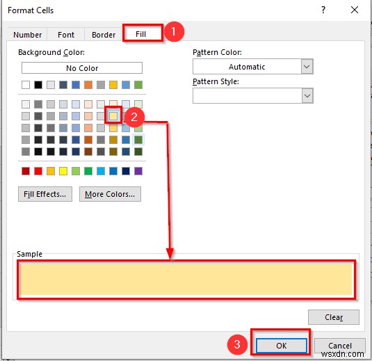 बिना टेबल के एक्सेल में पंक्तियों के रंगों को वैकल्पिक कैसे करें (5 तरीके)