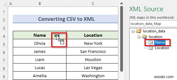 एक्सेल में CSV को XML में कैसे बदलें (आसान चरणों के साथ)