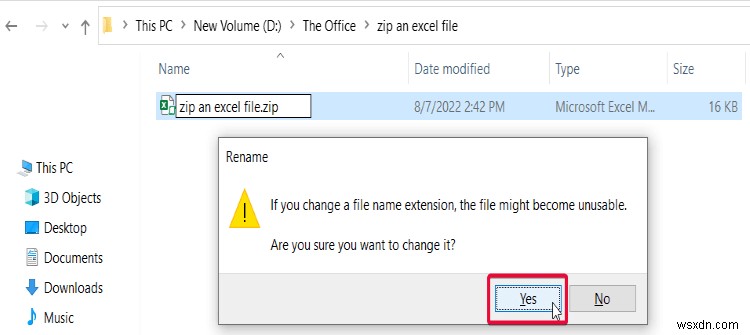 एक्सेल फ़ाइल को ज़िप कैसे करें (3 आसान तरीके)