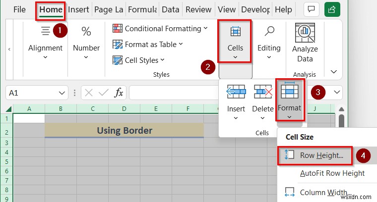 Excel में स्केल कैसे बनाएं (2 आसान तरीके)