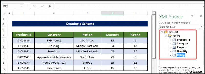 Excel में स्कीमा कैसे बनाएं (विस्तृत चरणों के साथ)