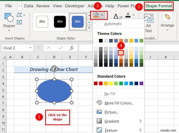 Excel में इंजीनियरिंग ड्राइंग कैसे बनाएं (2 उपयुक्त उदाहरण)