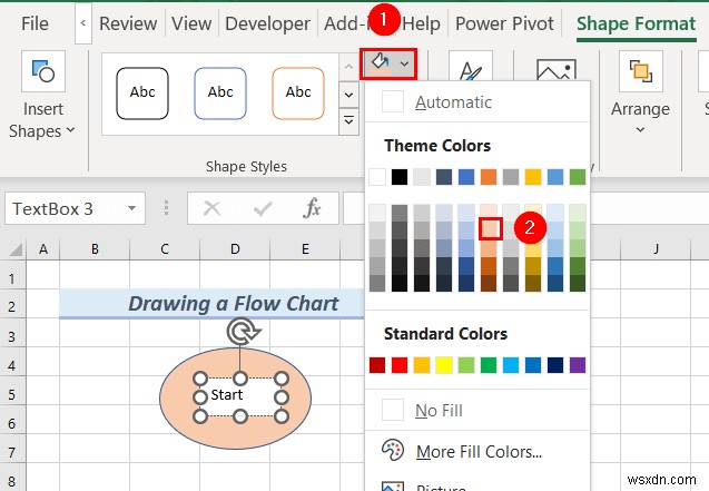 Excel में इंजीनियरिंग ड्राइंग कैसे बनाएं (2 उपयुक्त उदाहरण)