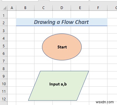 Excel में इंजीनियरिंग ड्राइंग कैसे बनाएं (2 उपयुक्त उदाहरण)