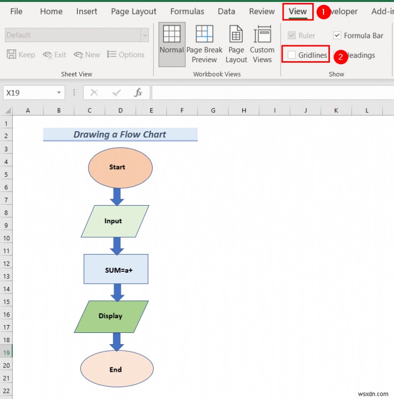 Excel में इंजीनियरिंग ड्राइंग कैसे बनाएं (2 उपयुक्त उदाहरण)