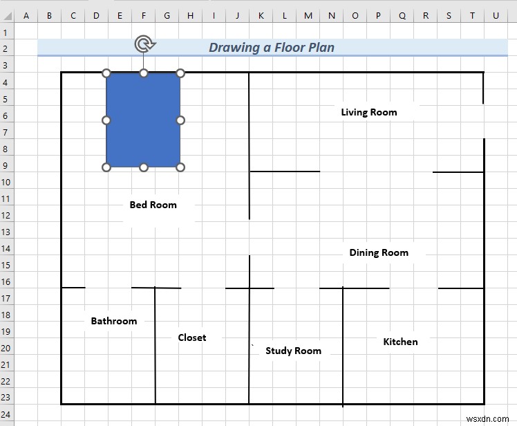 Excel में इंजीनियरिंग ड्राइंग कैसे बनाएं (2 उपयुक्त उदाहरण)