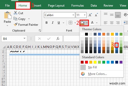 Excel में फ्लोर प्लान कैसे बनाएं (2 आसान तरीके)