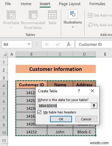 Excel में टेबल्स के बीच संबंध कैसे बनाएं (3 तरीके)