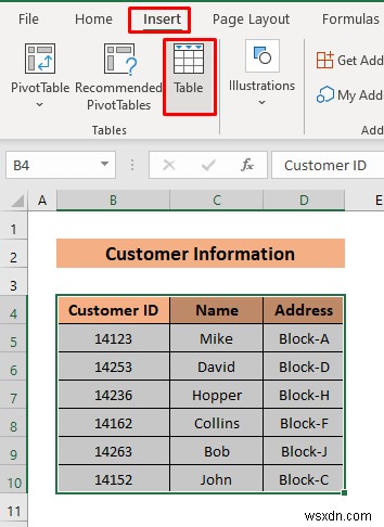 Excel में टेबल्स के बीच संबंध कैसे बनाएं (3 तरीके)